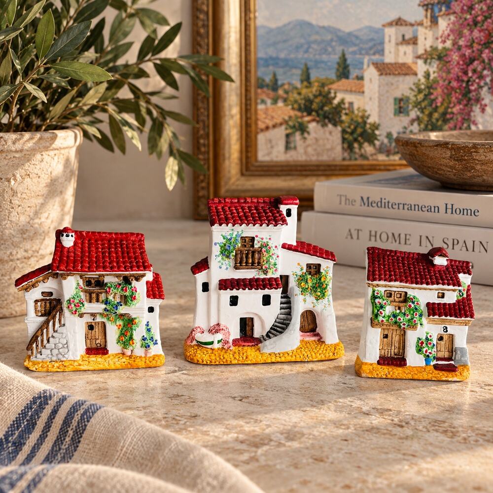 Ceramica Convento Jesus Maria Spain House Wall Plaques Set of 3